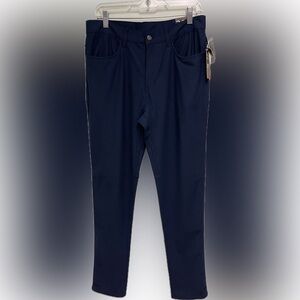 Burnside Flex Navy Pants